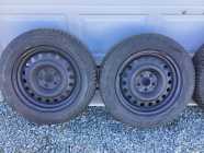 Snow tires on rims, 225/60R17 5 stud. Good conditi - Photo 6 of 9