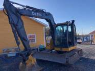 2010 Deere 75D Excavator with NPK GH4 Rock Hammer - Photo 12 of 27