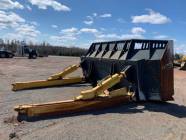 18' Komatsu D155AX-7 Coal / Chip / Light Material Dozer Blade - Photo 1 of 5