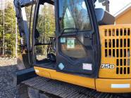 2010 Deere 75D Excavator with NPK GH4 Rock Hammer - Photo 11 of 27