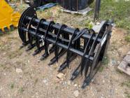 72 Inch Skid Steer Log and Brush Grapple / Rake