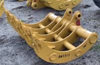 Unused 59" CAT 312 Excavator Rake