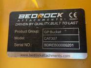 28" CAT 307 Excavator Bucket - Photo 1 of 3