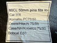 24" CAT 308/307 Excavator Bucket - Photo 2 of 4