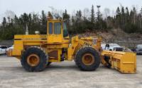 1992 Deere 744E Loader with Bucket and Snow Box Blade