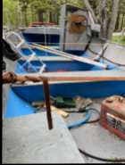 Boat motor and trailer  - Photo 3 of 4