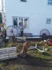 AT BONAVISTA: Chainsaw carved table one of a kind  - Photo 2 of 4