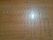 Box of 62 Large #15 Fish Hooks 2.5'' (Saltwater Fi