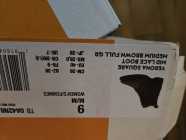  brand new Timberland lace up boots.  ladies sz 9