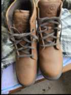  brand new Timberland lace up boots.  ladies sz 9 - Photo 1 of 3
