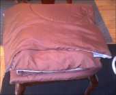 BROWN REVERSIBLE DUVET
