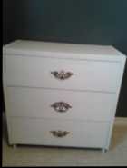 BUREAU AND HEADBOARD