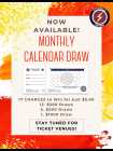 Calendar draw tickets  - Photo 1 of 2