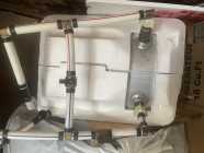 Camper hot water tank