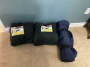 Camping gear - sleeping bags and mat