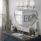 Canarm Milo 4-Light Vanity, Chrome Finish, Flat Op