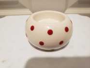 Ceramic candle holder  .85 cents