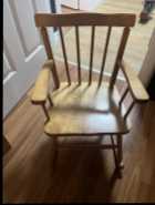 Children’s Wooden Rocking Chair .. in good shape ...