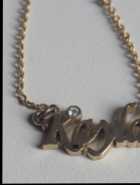 LADIES NECKLACE WITH STONE 