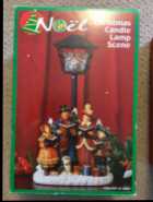 Christmas Scene Tabletop Decoration Set of 2 Mint - Photo 1 of 7