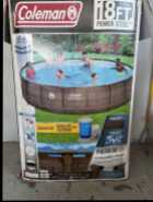 Coleman’s 18’ swimming pool - Photo 1 of 3