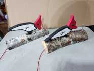 Hand crafted WoodPecker Door Knockers. Great as a cabin ...