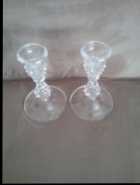 Crystal candle holders - Photo 1 of 2