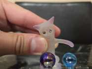 Curious Cat Glass Figure - Photo 2 of 4