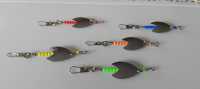For Sale 5 Trout Fishing Spinners,Colors Are Red Blue ...