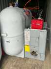 Dettson furnace with fibreglass tank. 6yrs