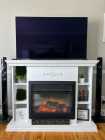 Dimplex electric fireplace media console