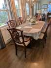 Dining room table hutch and bufffet