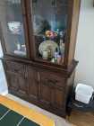 Display Cabinet with Glass Shelves