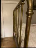 Double or Queen Big Brass Bed, vintage - Photo 2 of 3