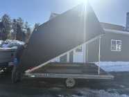 Double Skidoo trailer with clamshell - Photo 1 of 7