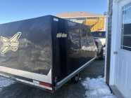 Double Skidoo trailer with clamshell - Photo 3 of 7