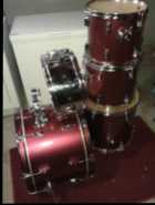 Drumset - 5 Piece - Mint - Plus Hardware & Cymbals