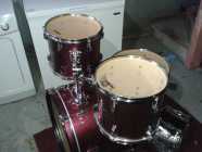 Drumset - 5 Piece - Mint - Plus Hardware & Cymbals - Photo 4 of 6