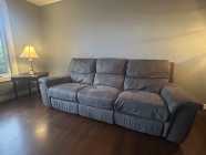 Dual reclining sofa - Photo 1 of 4