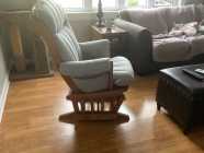 Dutalier wooden glider rocker - Photo 1 of 2