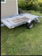 EASY HAUL GALVANIZED 4 1/2 x 8 ft tilting trailer - Photo 3 of 4