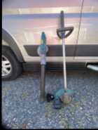 Electric trimmer and blower