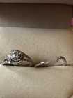 Engagement/ wedding ring set - Photo 1 of 3