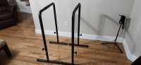 Exercise bars, in like-new condition.