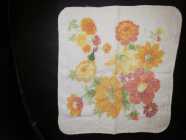 Facecloth 12 x 11 flowers $1.20