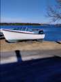 20'  Sea Crest fiberglass boat with 90hp Mercury. Walk ...