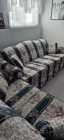 Floral Stripe Sofa and Loveseat Set - Photo 3 of 5