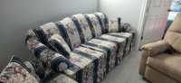 Floral Stripe Sofa and Loveseat Set - Photo 4 of 5