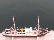 Folk art 15 inch replica of the S.S. GLENCOE.. - Photo 2 of 4