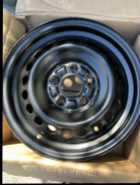Four brand new steel wheels 15x6 - 5x114.3 - 64.1 